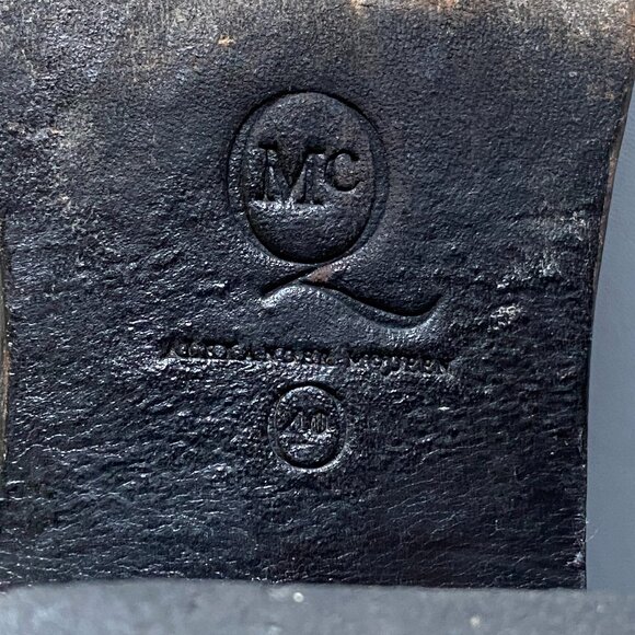 Alexander McQueen Women's Leather Ankle Boots Sz 10 - Picture 12 of 16